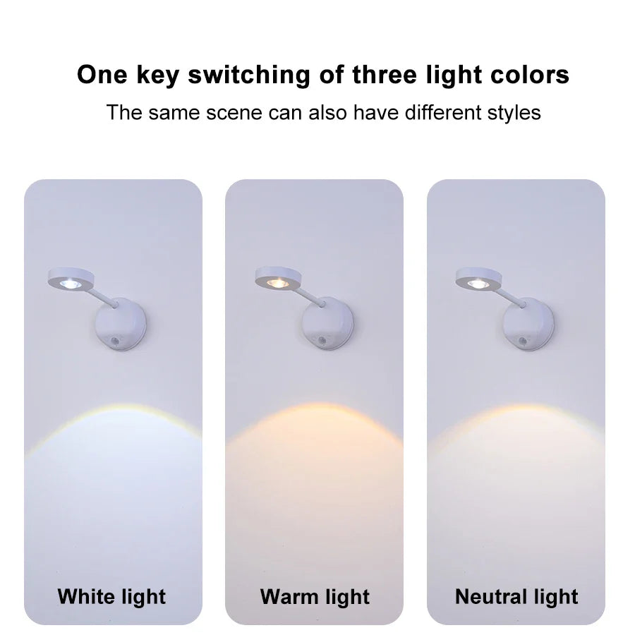 Lampada da parete wireless intelligente con rilevamento umano™️