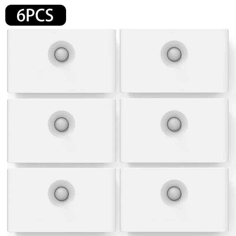 Luce notturna con sensore di movimento Smart Linkage, ricaricabile, senza fili, lampada a induzione magnetica a LED, da parete, per casa, camera da letto, cucina, scale
