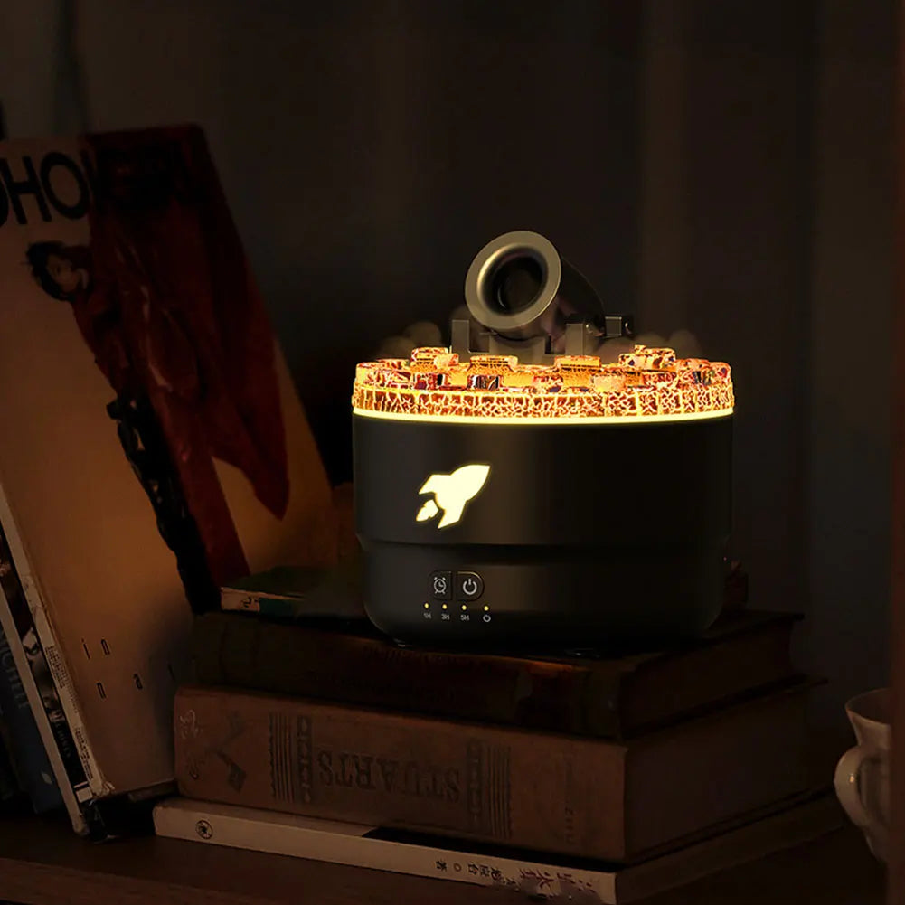 Umidificatore con cannoni luminosi Volcanic Crack™️