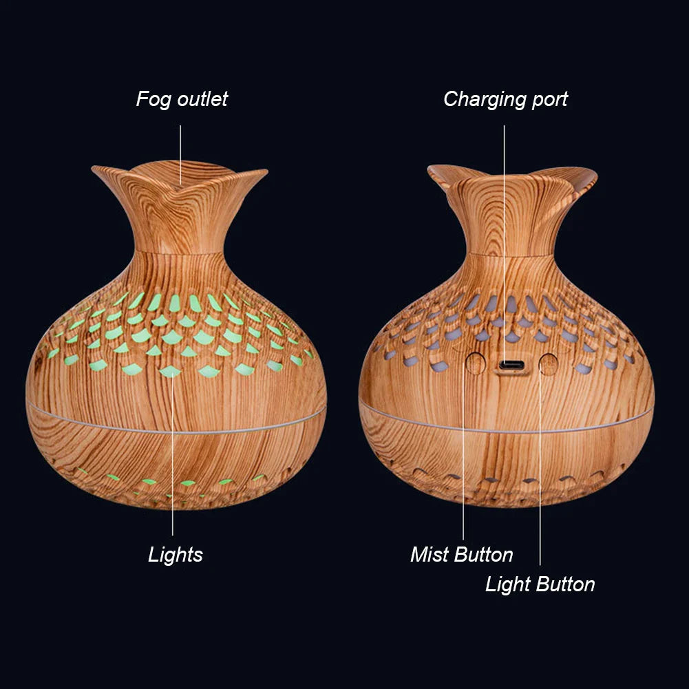 Umidificatore Wood Grain Flower™️