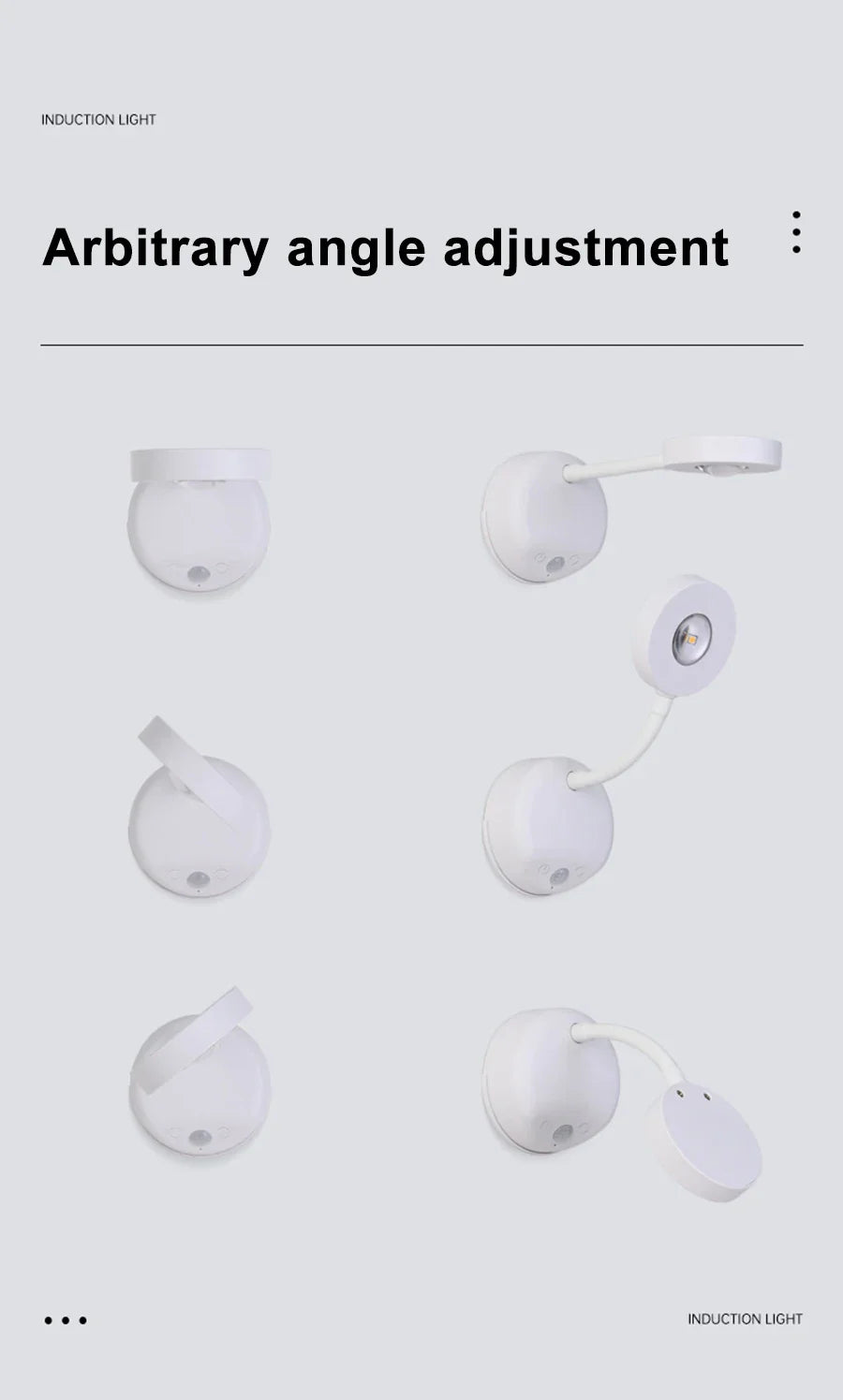 Lampada da parete wireless intelligente con rilevamento umano™️