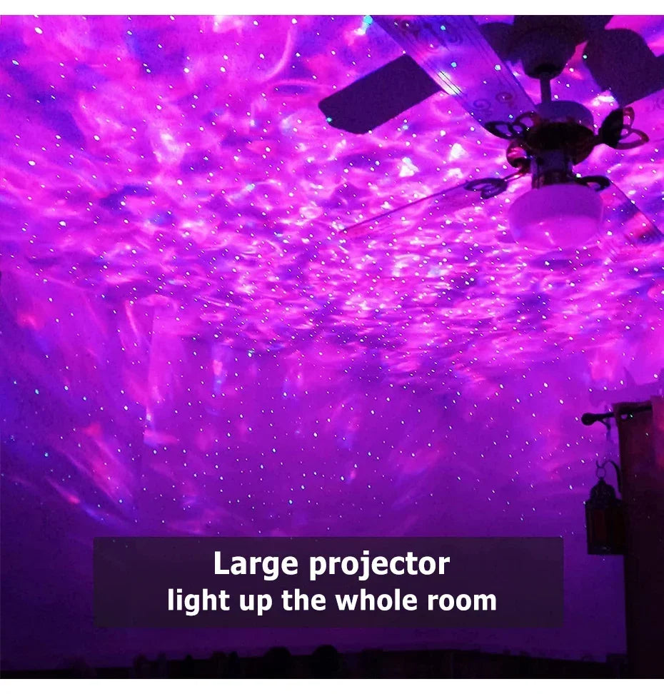 Proiettore di luce notturna a LED con galassia stellata™️
