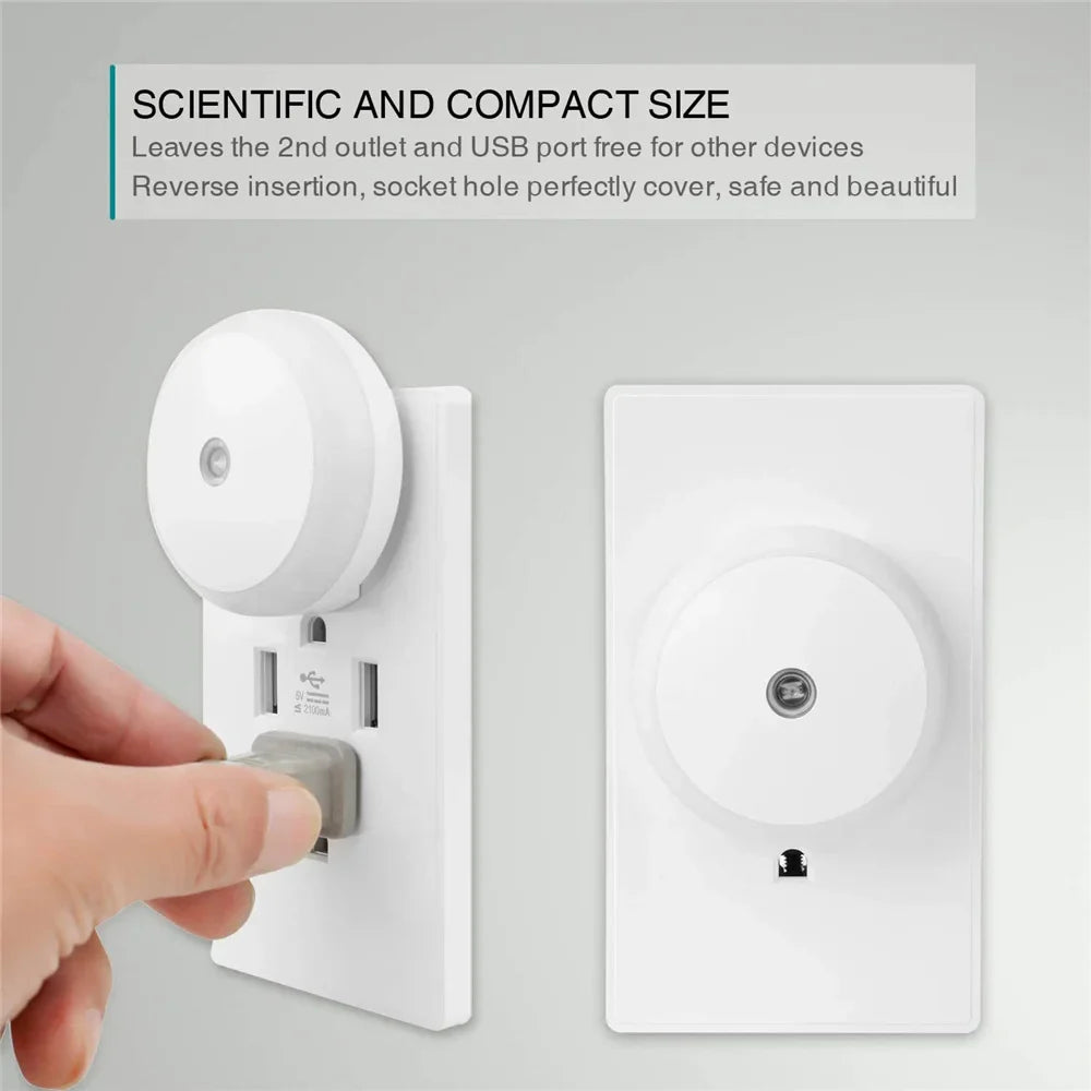Luce notturna a LED con sensore notturno intelligente™️