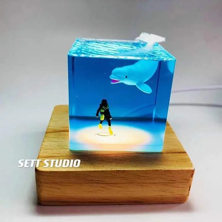 Luce notturna a LED Squalo Balena™️