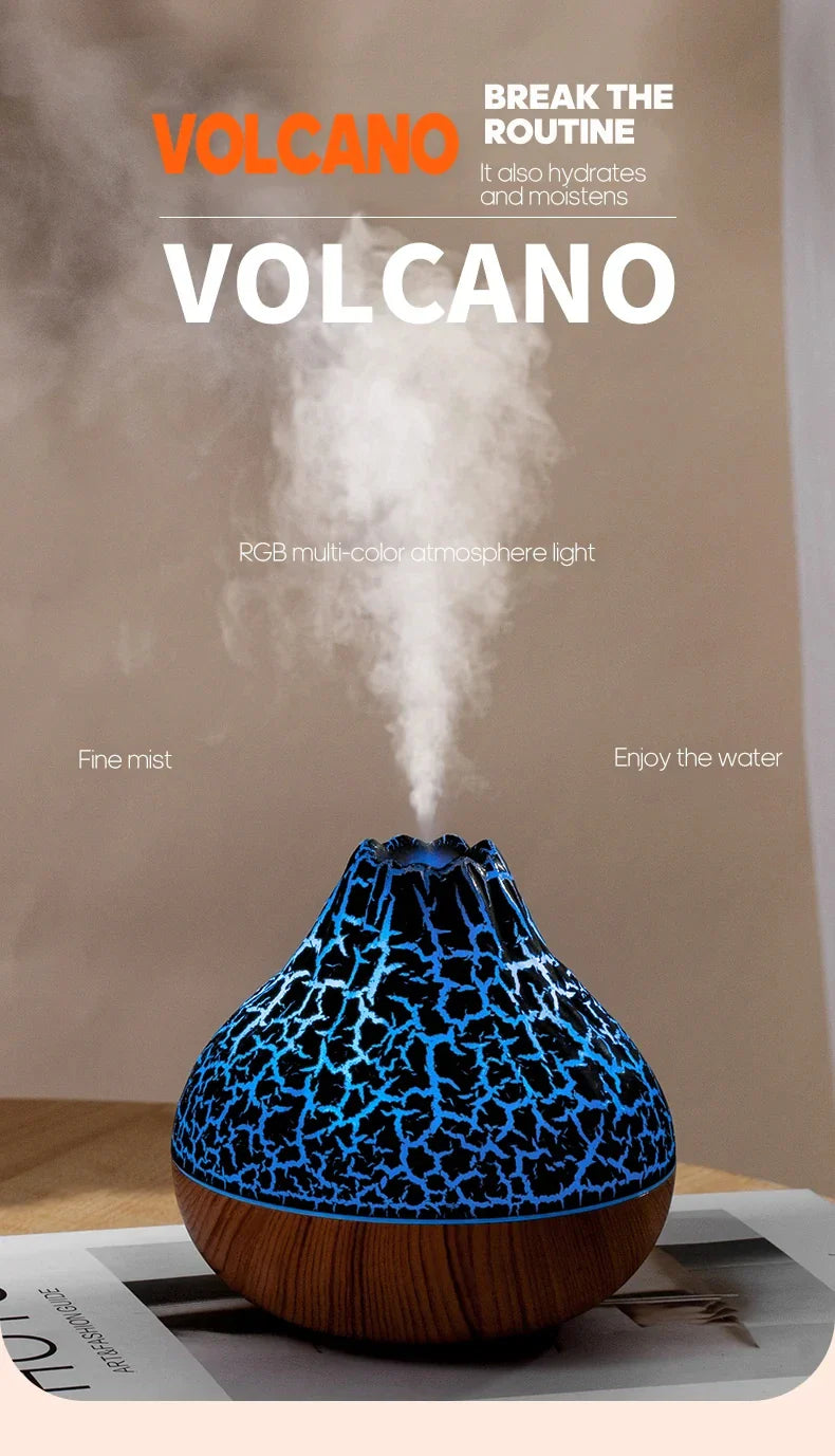 Umidificatore elettrico da tavolo USB Volcano™️
