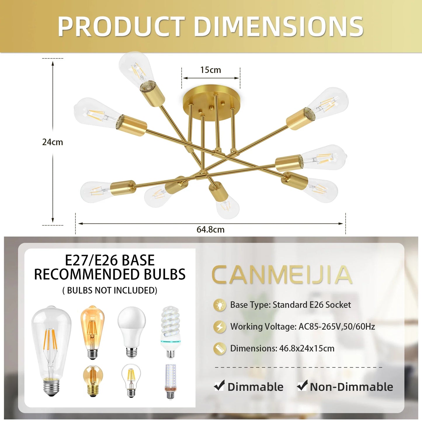 High-end Ceiling Chandelier™️