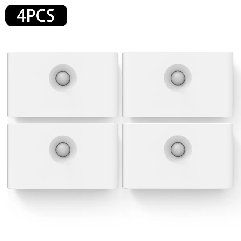 Luce notturna con sensore di movimento Smart Linkage, ricaricabile, senza fili, lampada a induzione magnetica a LED, da parete, per casa, camera da letto, cucina, scale