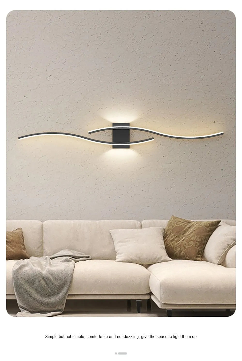 Moderna lampada da parete a LED™️