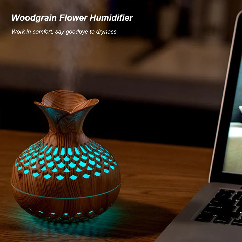 Umidificatore Wood Grain Flower™️