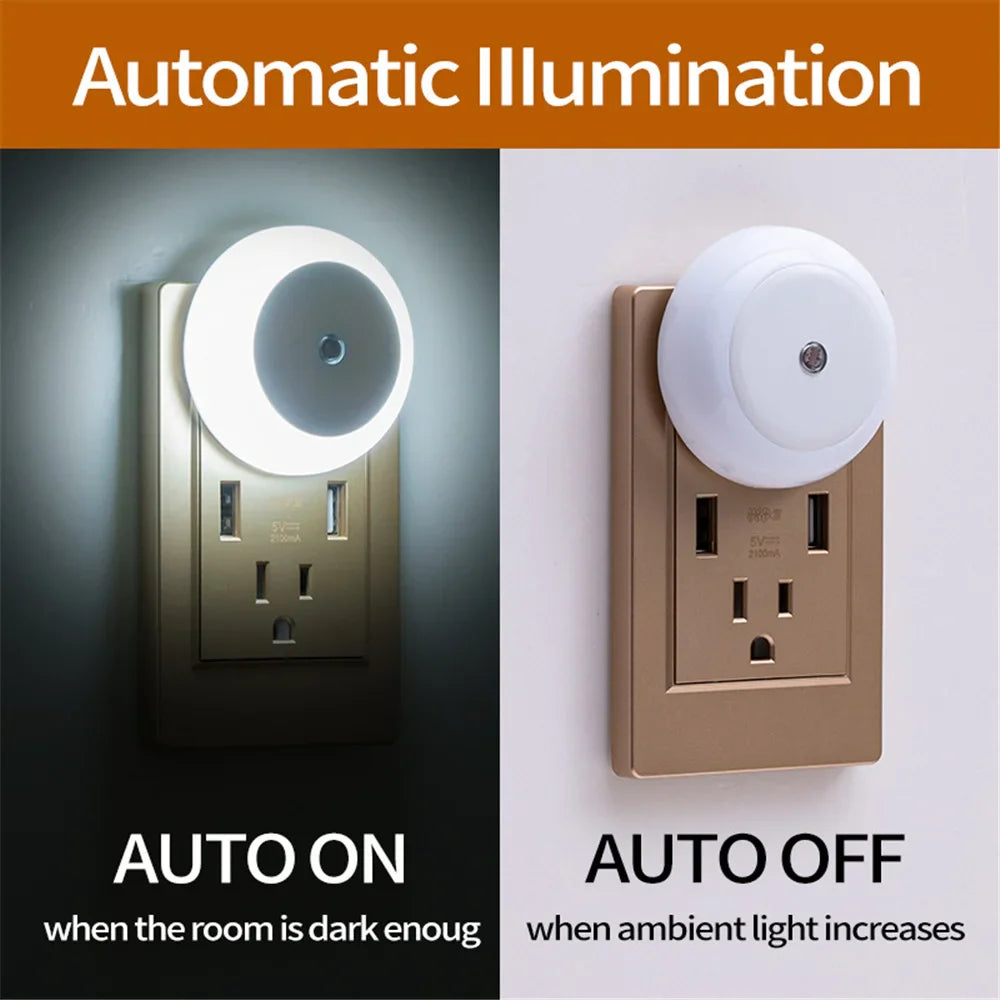Luce notturna a LED con sensore notturno intelligente™️