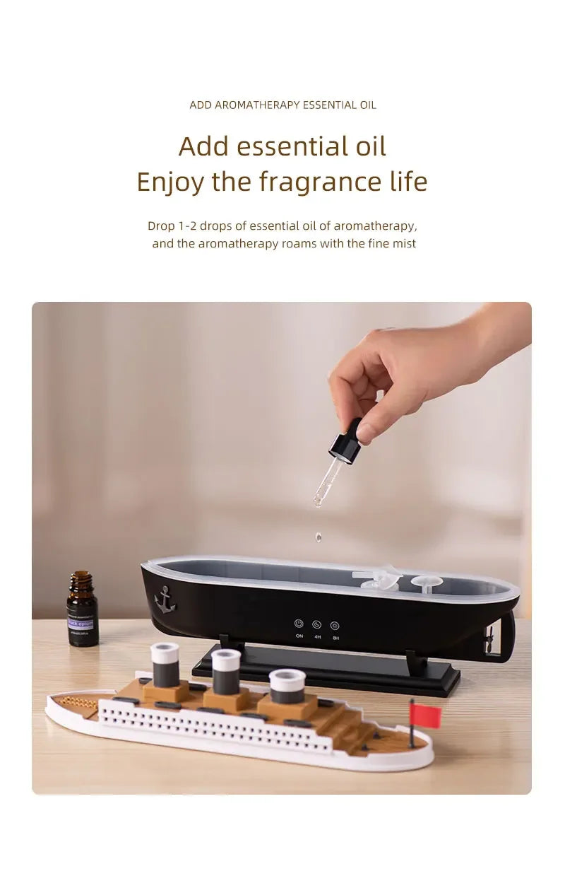 Umidificatore d'aria per modellini di navi Titanic™️