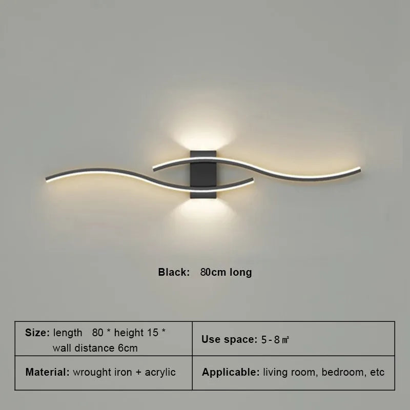 Moderna lampada da parete a LED™️