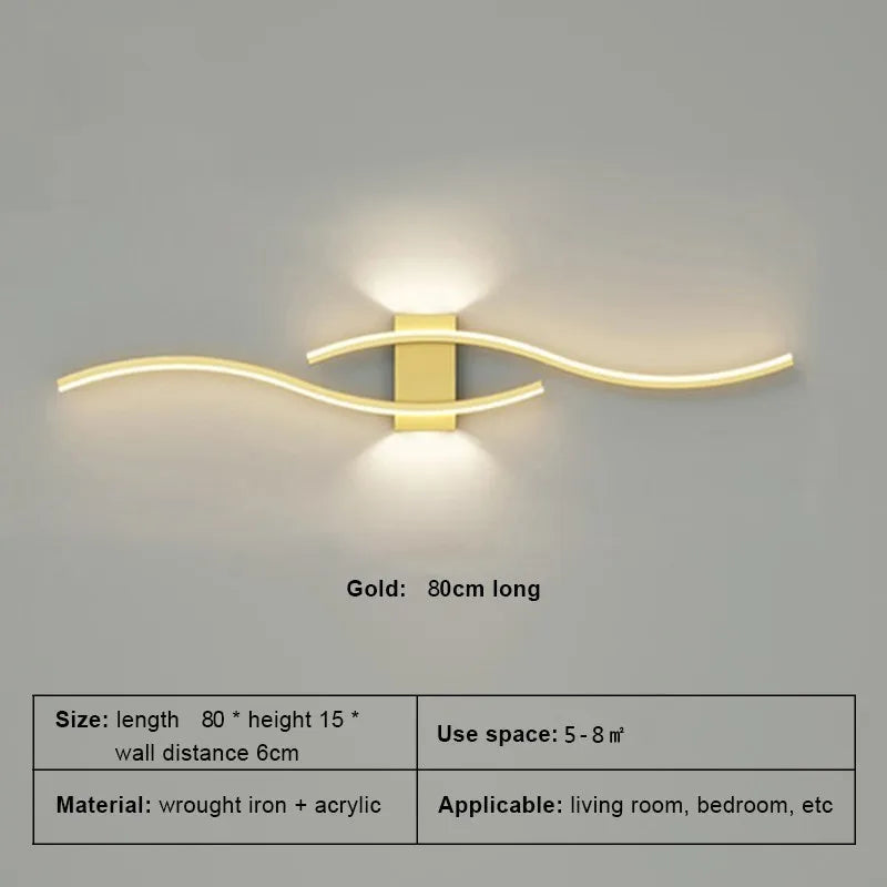 Moderna lampada da parete a LED™️