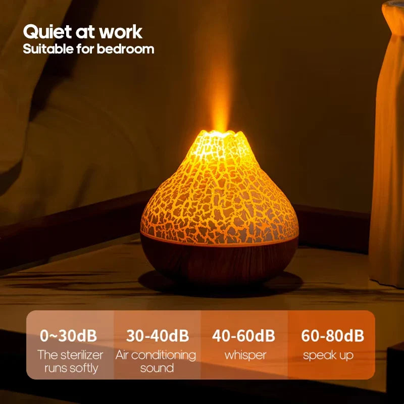 Umidificatore elettrico da tavolo USB Volcano™️