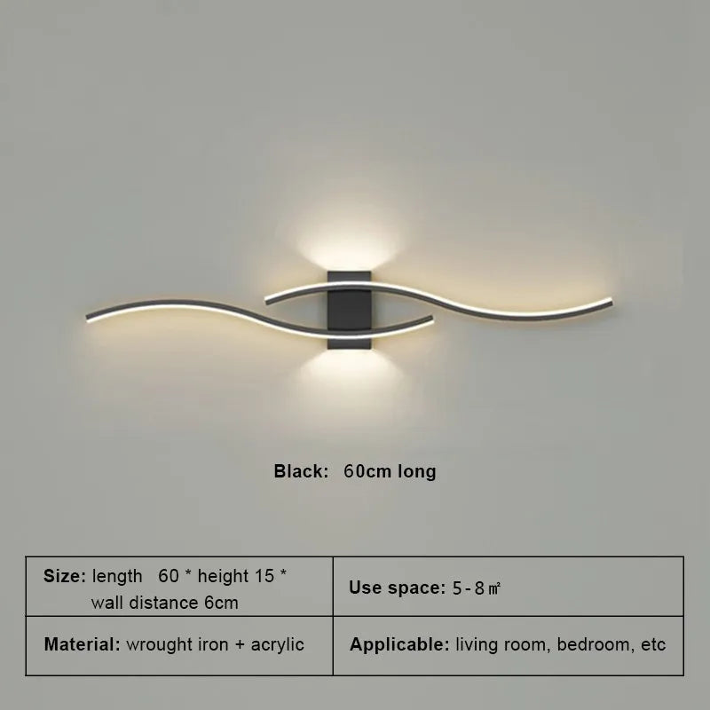 Moderna lampada da parete a LED™️