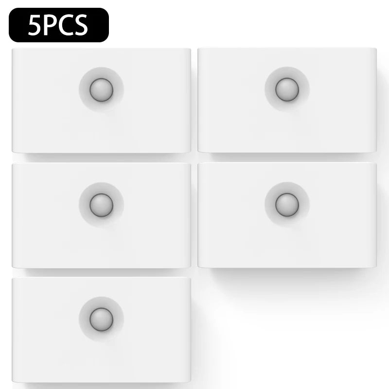 Luce notturna con sensore di movimento Smart Linkage, ricaricabile, senza fili, lampada a induzione magnetica a LED, da parete, per casa, camera da letto, cucina, scale