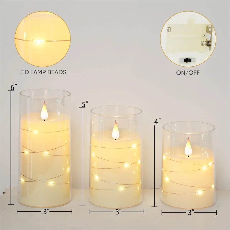 Flameless LED Electronic Candle™️