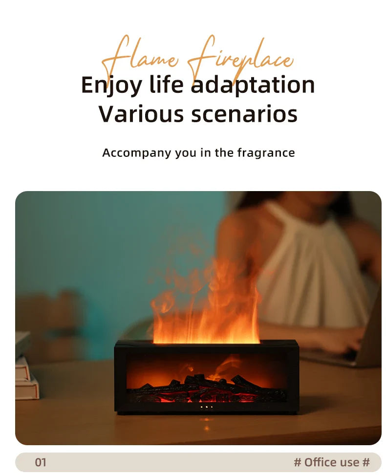 Creative Fireplace Aroma Diffuser™️