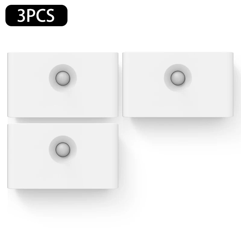 Luce notturna con sensore di movimento Smart Linkage, ricaricabile, senza fili, lampada a induzione magnetica a LED, da parete, per casa, camera da letto, cucina, scale
