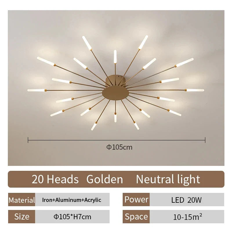 Lampada da soffitto a LED moderna™️