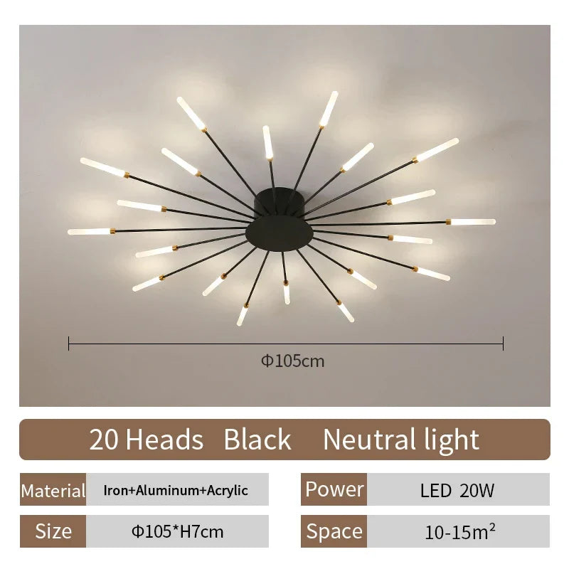 Lampada da soffitto a LED moderna™️