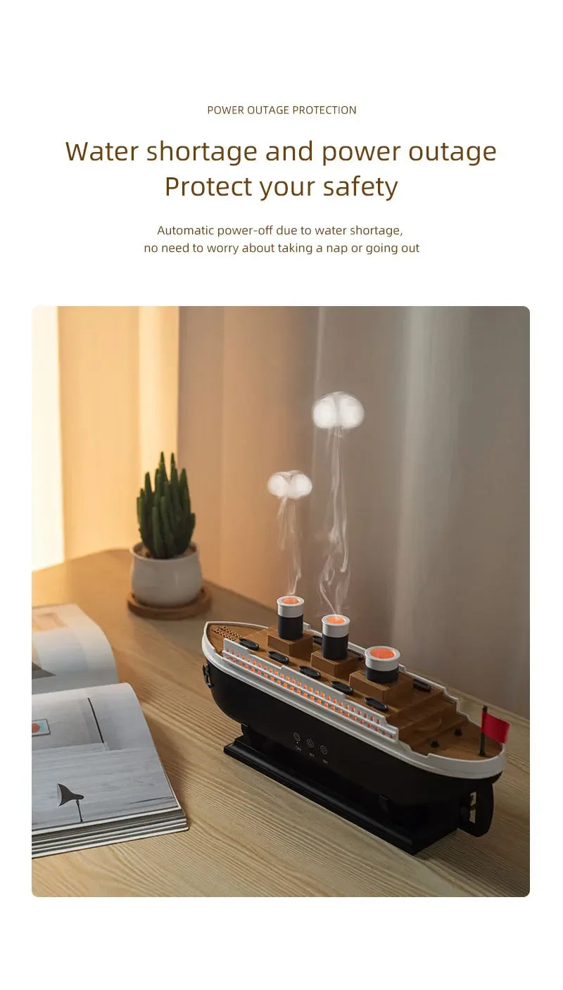 Umidificatore d'aria per modellini di navi Titanic™️