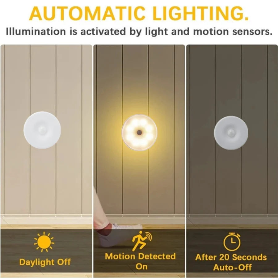 Luce notturna con sensore di movimento™️