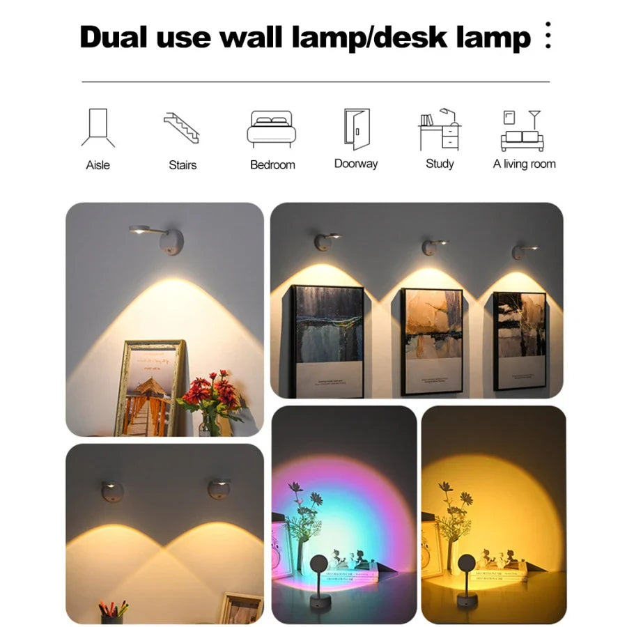Lampada da parete wireless intelligente con rilevamento umano™️