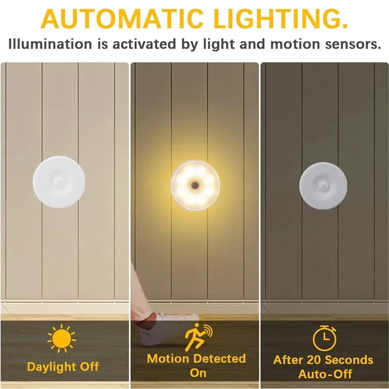 Luce notturna con sensore di movimento™️