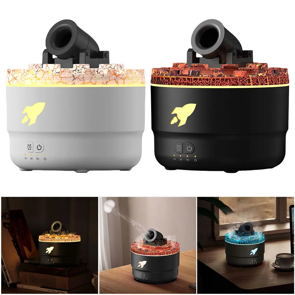 Umidificatore con cannoni luminosi Volcanic Crack™️