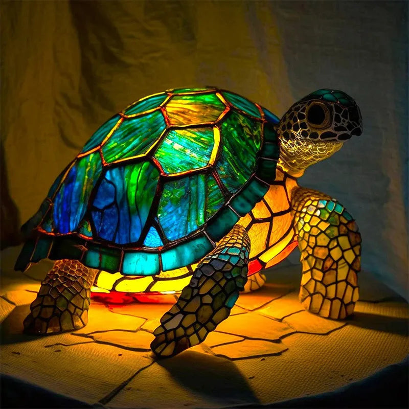Animal Resin Stained Glass Table Lamp™️