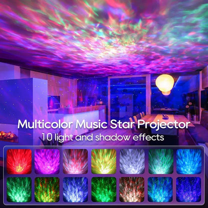 Proiettore di luce notturna a LED con galassia stellata™️ 