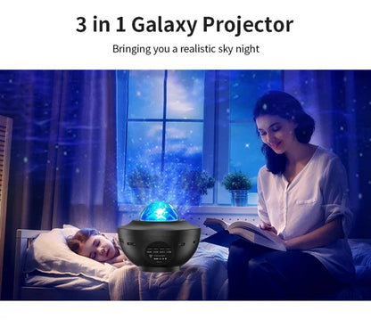 Proiettore di luce notturna a LED con galassia stellata™️ 