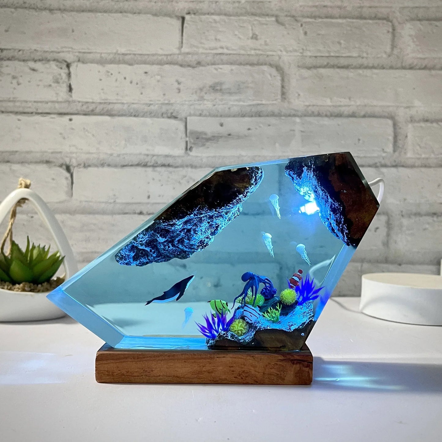 Lampada decorativa artistica Creactive Balene™️ 