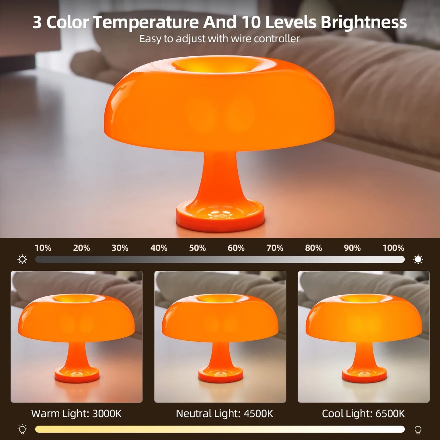 Classic Mushroom Table Lamp™️
