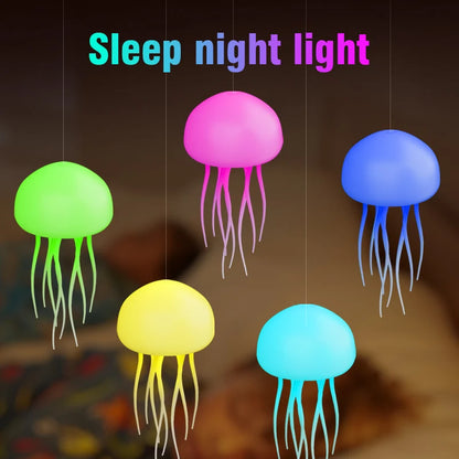 Jellyfish Cartoon LED Nihgt Light Voice Control