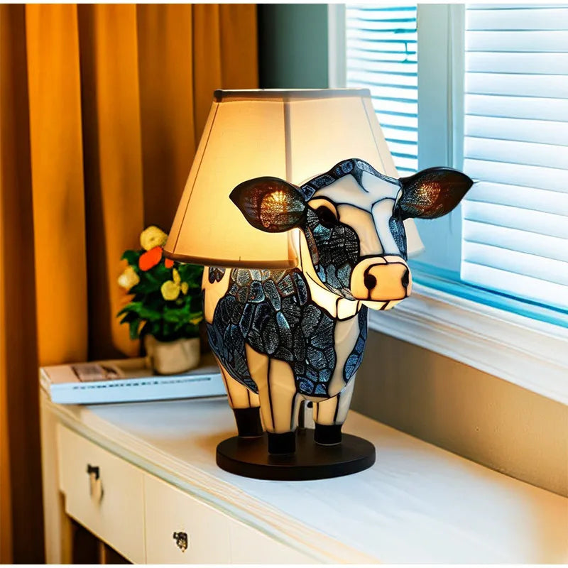 Animal Resin Stained Glass Table Lamp™️