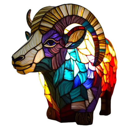 Animal Resin Stained Glass Table Lamp™️