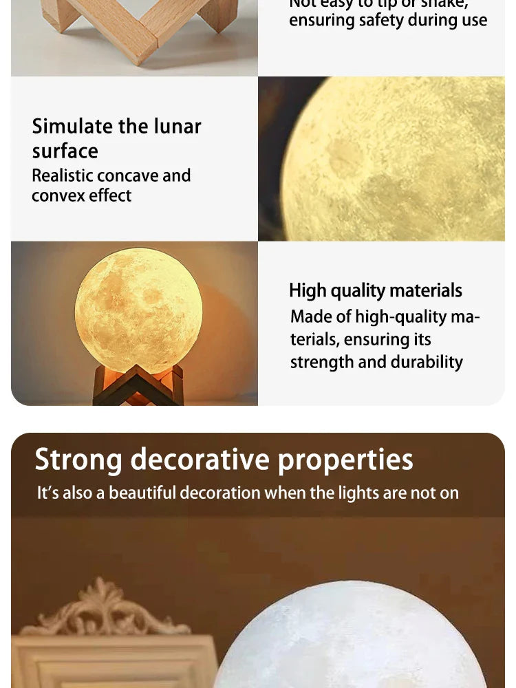 Lampada Planetaria fai da te da 8 cm Moon™️