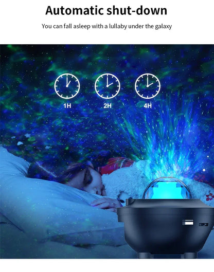 Proiettore di luce notturna a LED con galassia stellata™️ 