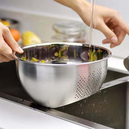 Stainless Steel Strainer Bowl