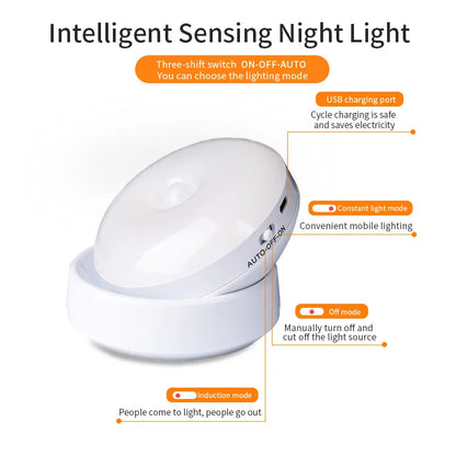 Luce notturna con sensore di movimento™️