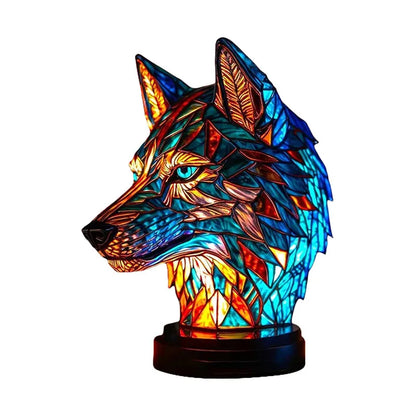 Animal Resin Stained Glass Table Lamp™️