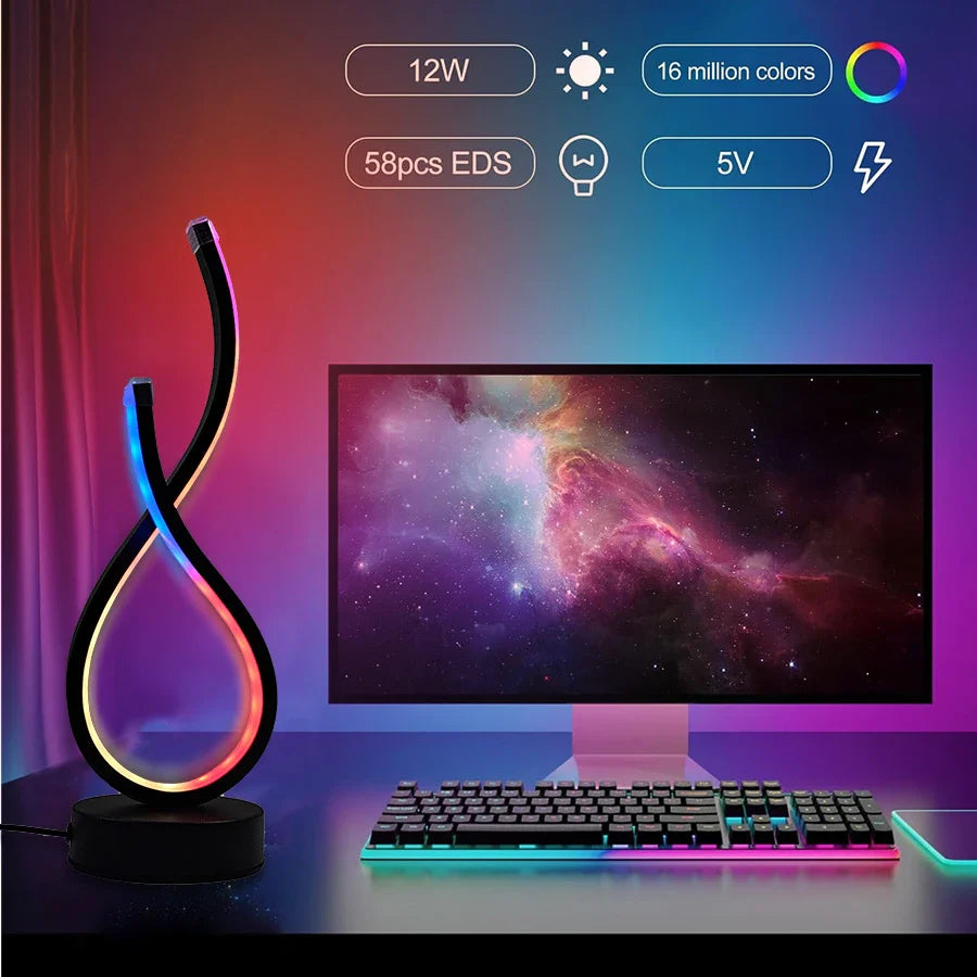 Lampada da scrivania a LED moderna con alimentazione USB™️