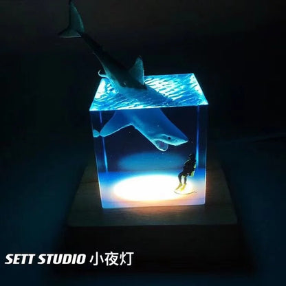 Luce notturna a LED Squalo Balena™️