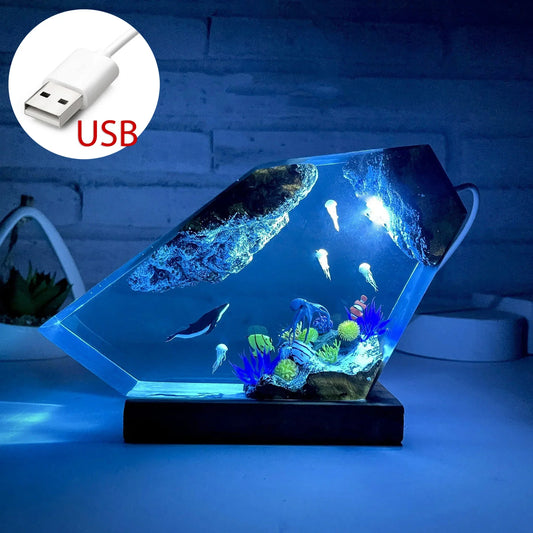 Lampada decorativa artistica Creactive Balene™️ 