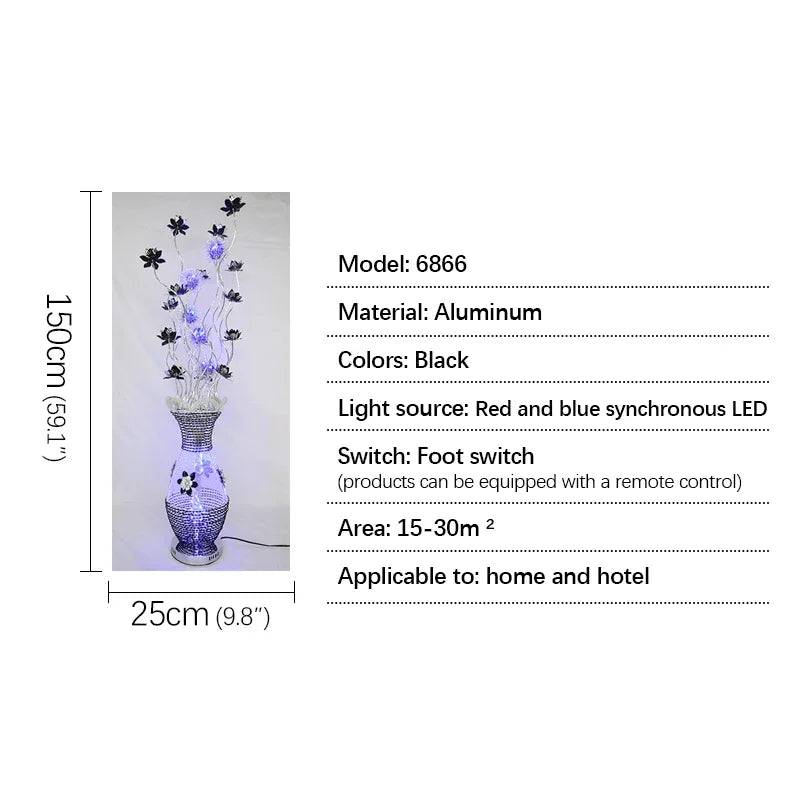Lampada da terra COLIN Nordic Blue™️