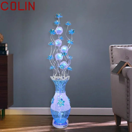 Lampada da terra COLIN Nordic Blue™️