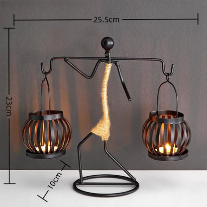 Nordic Metal Candlestick™️