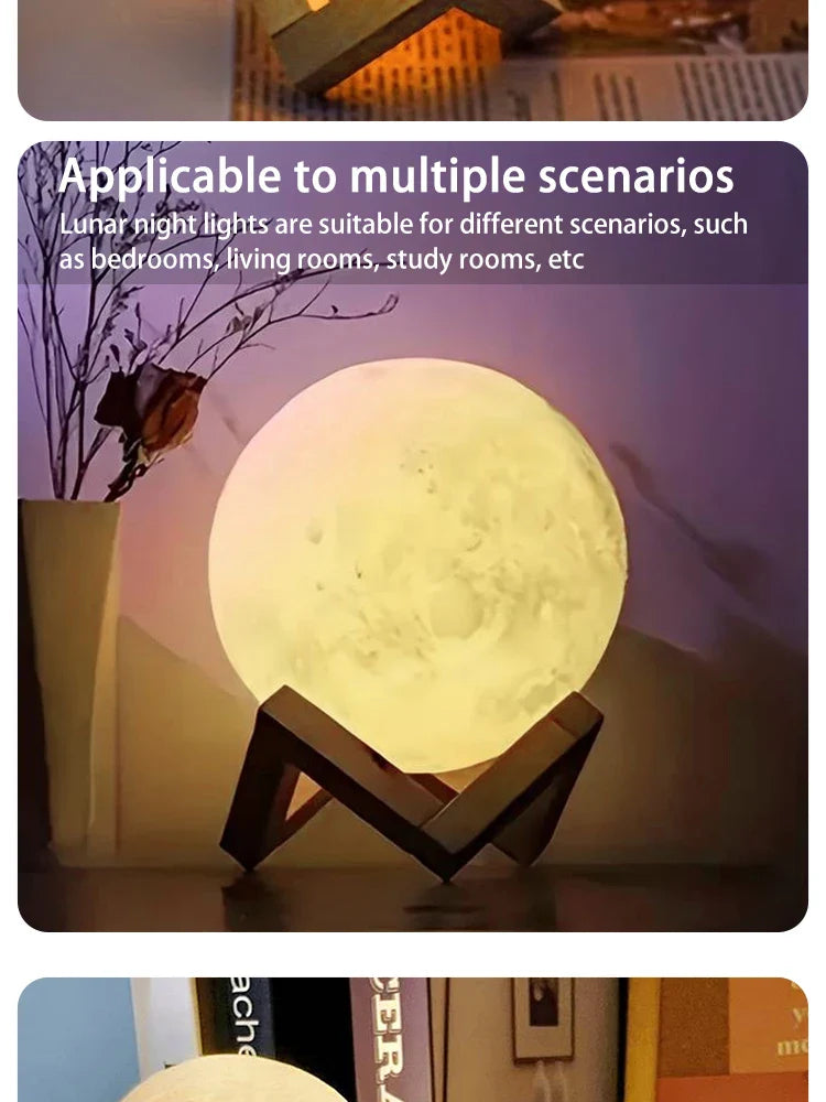 Lampada Planetaria fai da te da 8 cm Moon™️